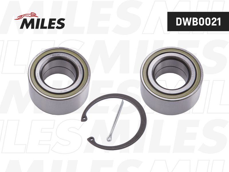 Комплект подшипника ступицы колеса MILES DWB0021