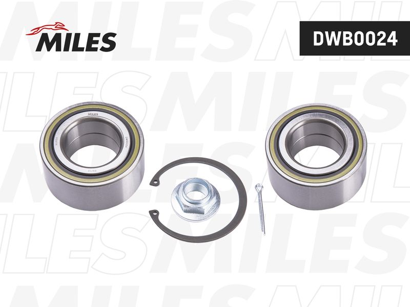 Комплект подшипника ступицы колеса MILES DWB0024