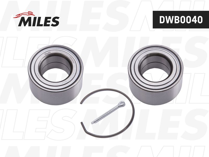 Комплект подшипника ступицы колеса MILES DWB0040
