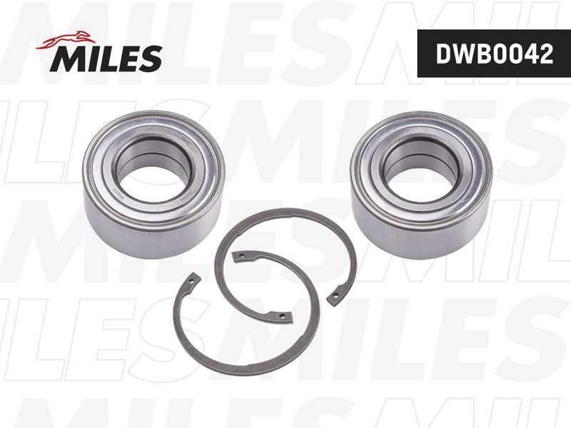 Комплект подшипника ступицы колеса MILES DWB0042