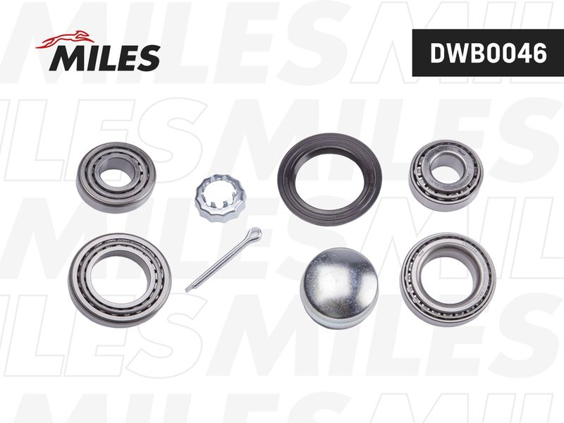 Комплект подшипника ступицы колеса MILES DWB0046