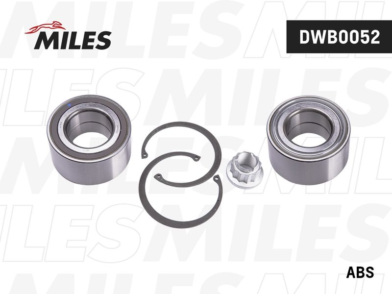 Комплект подшипника ступицы колеса MILES DWB0052