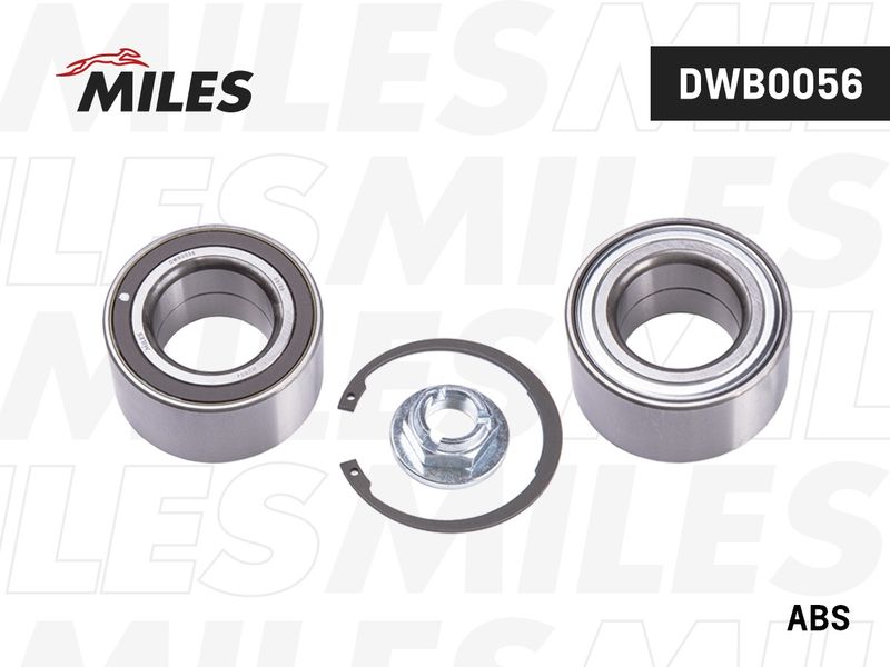 Комплект подшипника ступицы колеса MILES DWB0056