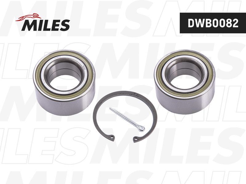 Комплект подшипника ступицы колеса MILES DWB0082