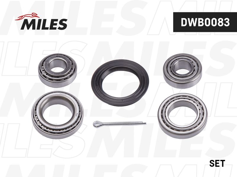 Комплект подшипника ступицы колеса MILES DWB0083
