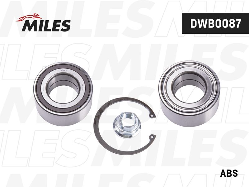 Комплект подшипника ступицы колеса MILES DWB0087