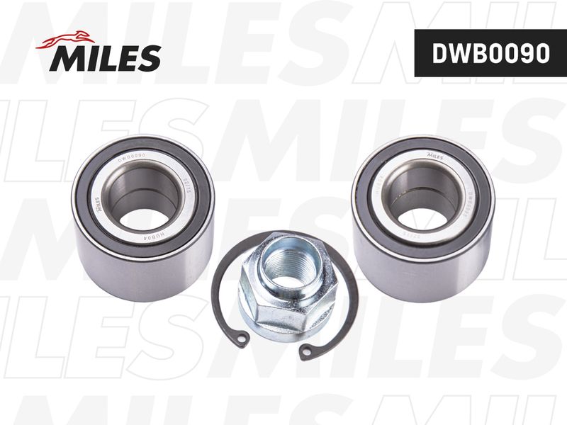 Комплект подшипника ступицы колеса MILES DWB0090