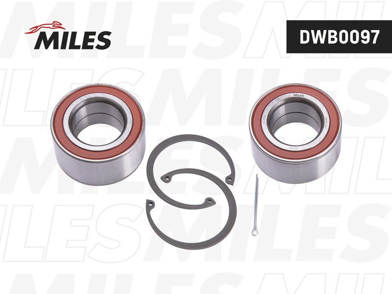 Комплект подшипника ступицы колеса MILES DWB0097