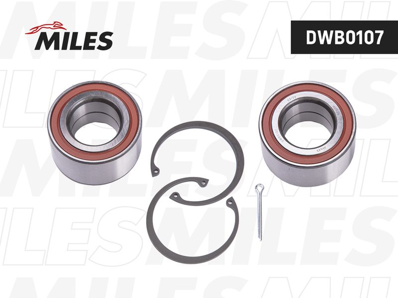 Комплект подшипника ступицы колеса MILES DWB0107