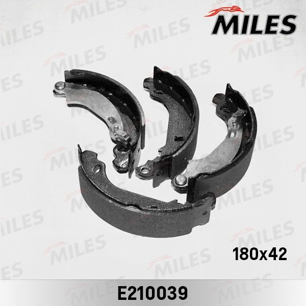 Комплект тормозных колодок MILES E210039