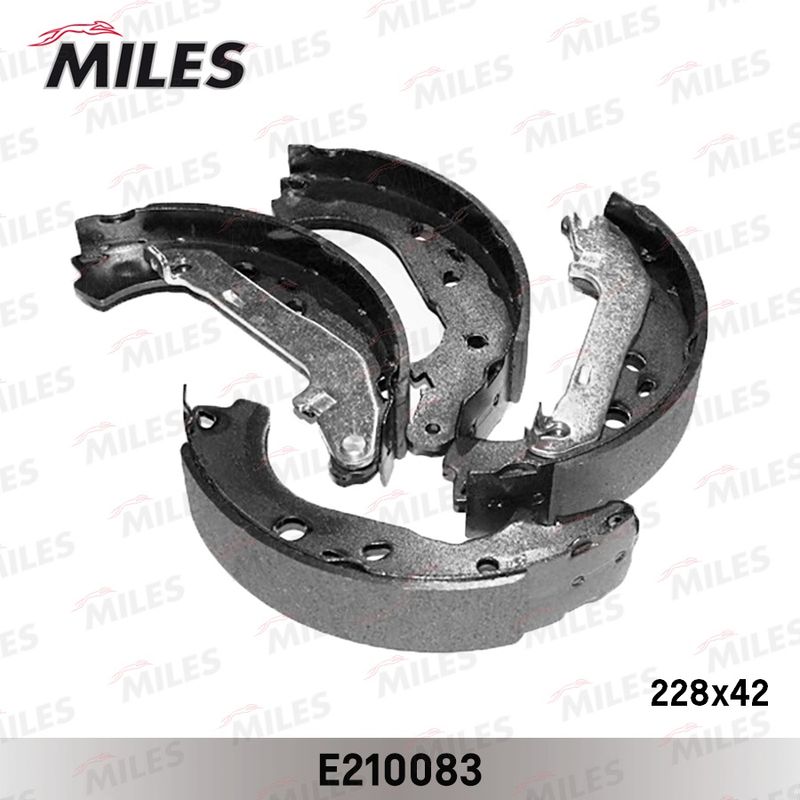 Комплект тормозных колодок MILES E210083