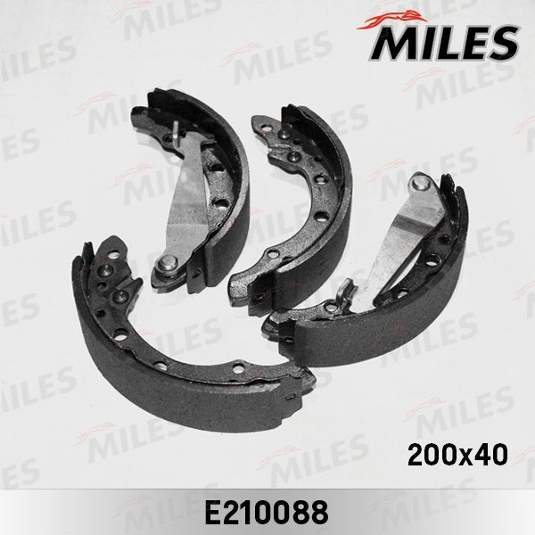 Комплект тормозных колодок MILES E210088