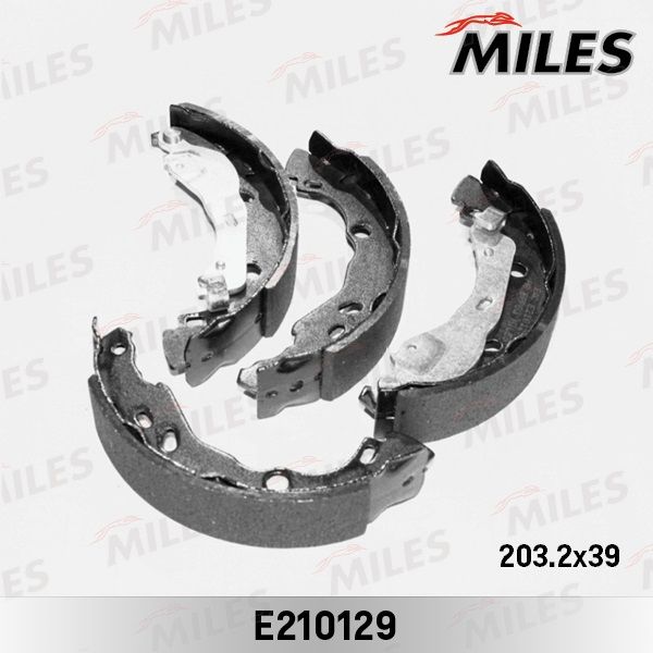 Комплект тормозных колодок MILES E210129