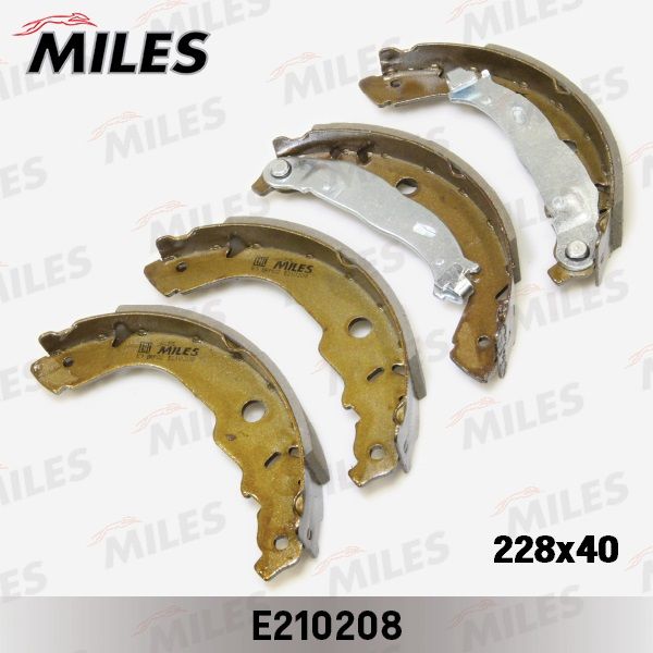 Комплект тормозных колодок MILES E210208