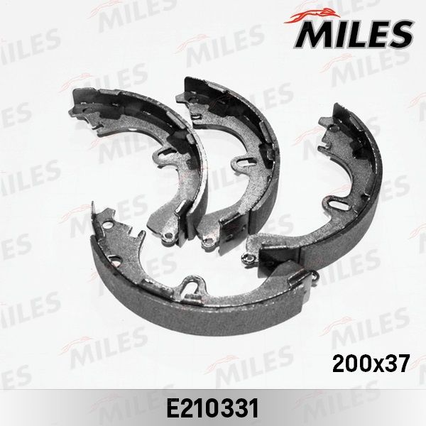 Комплект тормозных колодок MILES E210331