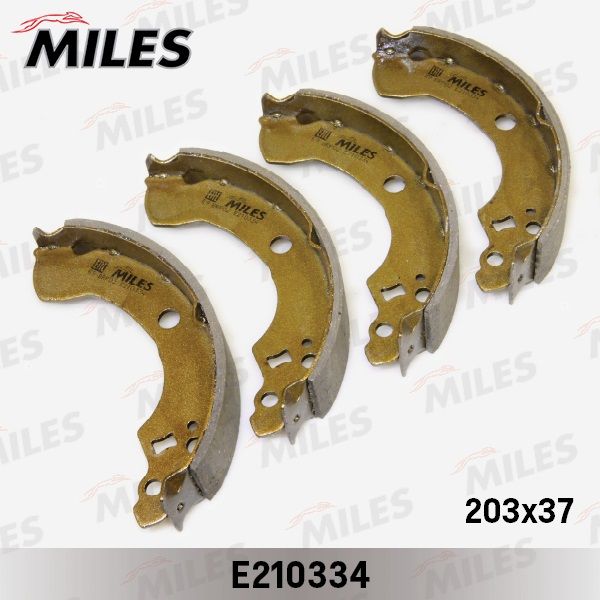 Комплект тормозных колодок MILES E210334