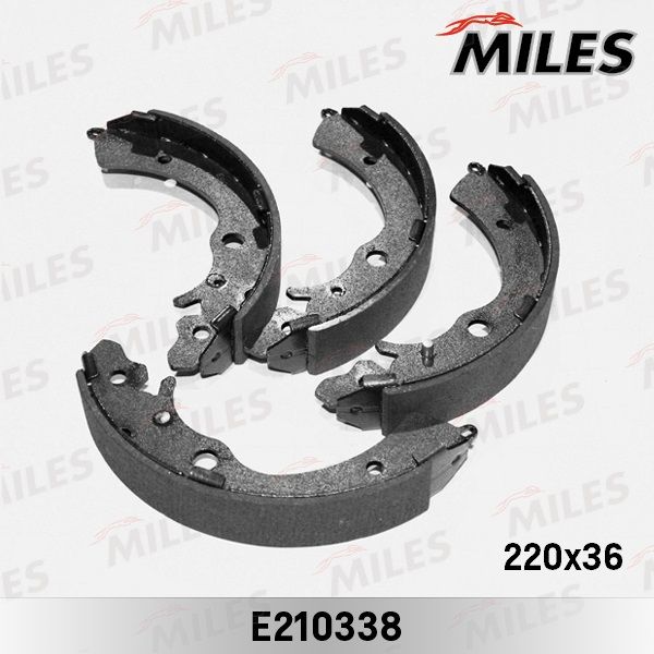 Комплект тормозных колодок MILES E210338