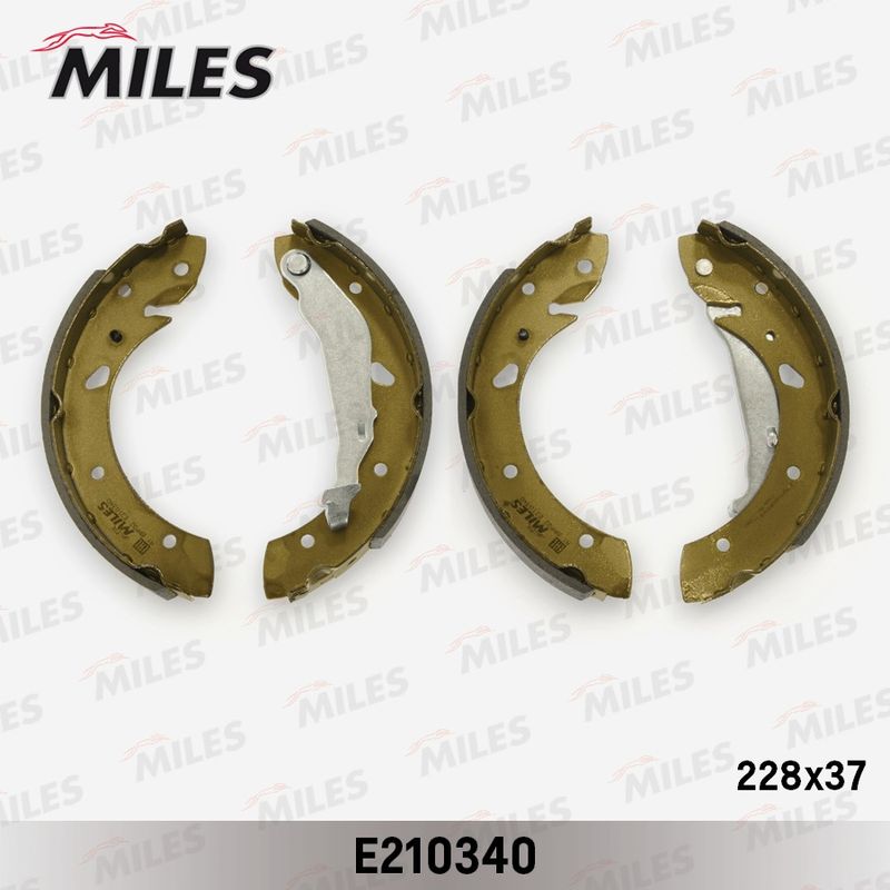 Комплект тормозных колодок MILES E210340