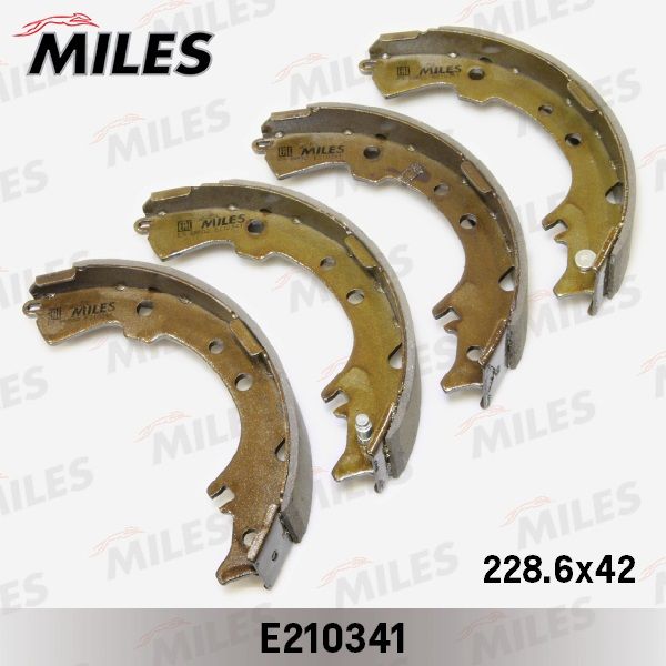 Комплект тормозных колодок MILES E210341