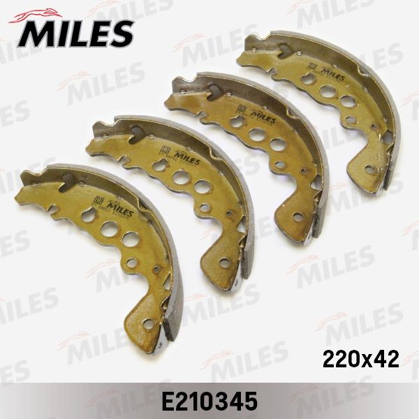 Комплект тормозных колодок MILES E210345