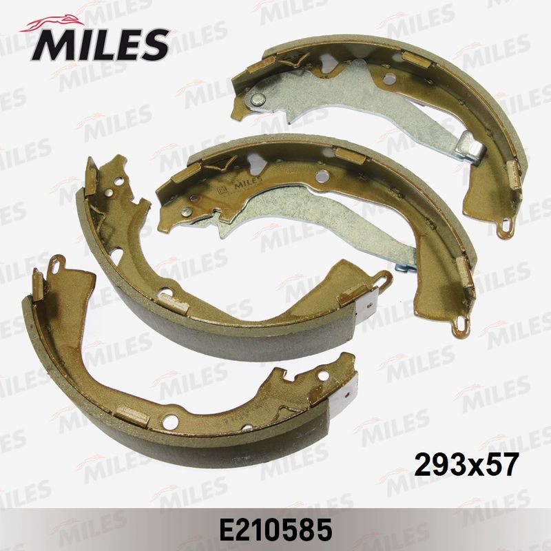 Комплект тормозных колодок MILES E210585
