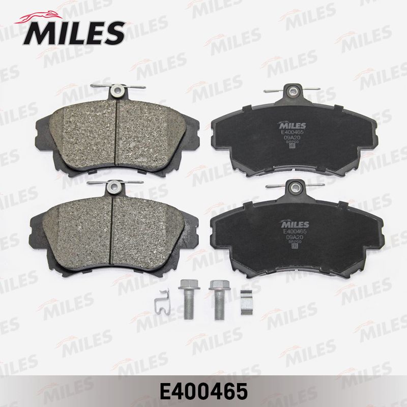 Комплект тормозных колодок, дисковый тормоз MILES E400465