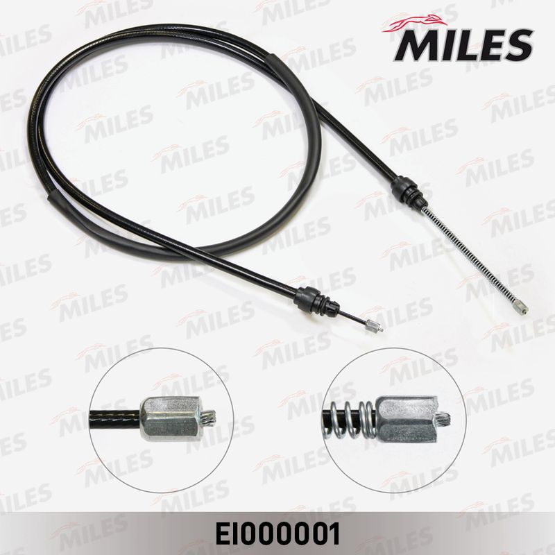 Тросик, cтояночный тормоз MILES EI000001
