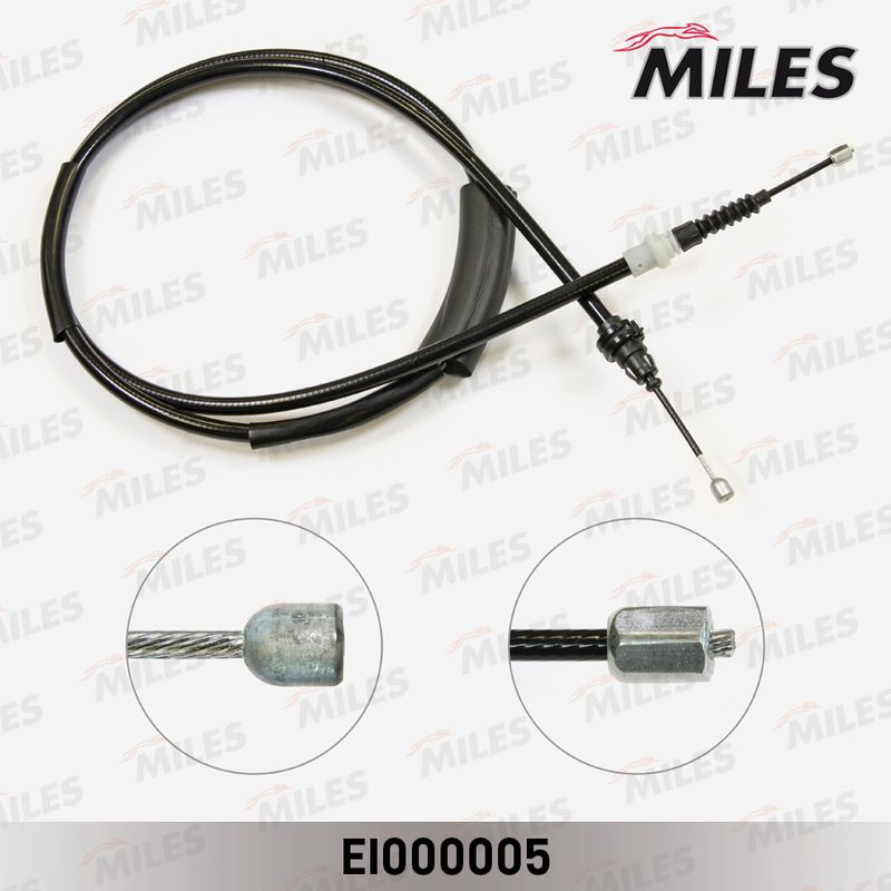 Тросик, cтояночный тормоз MILES EI000005