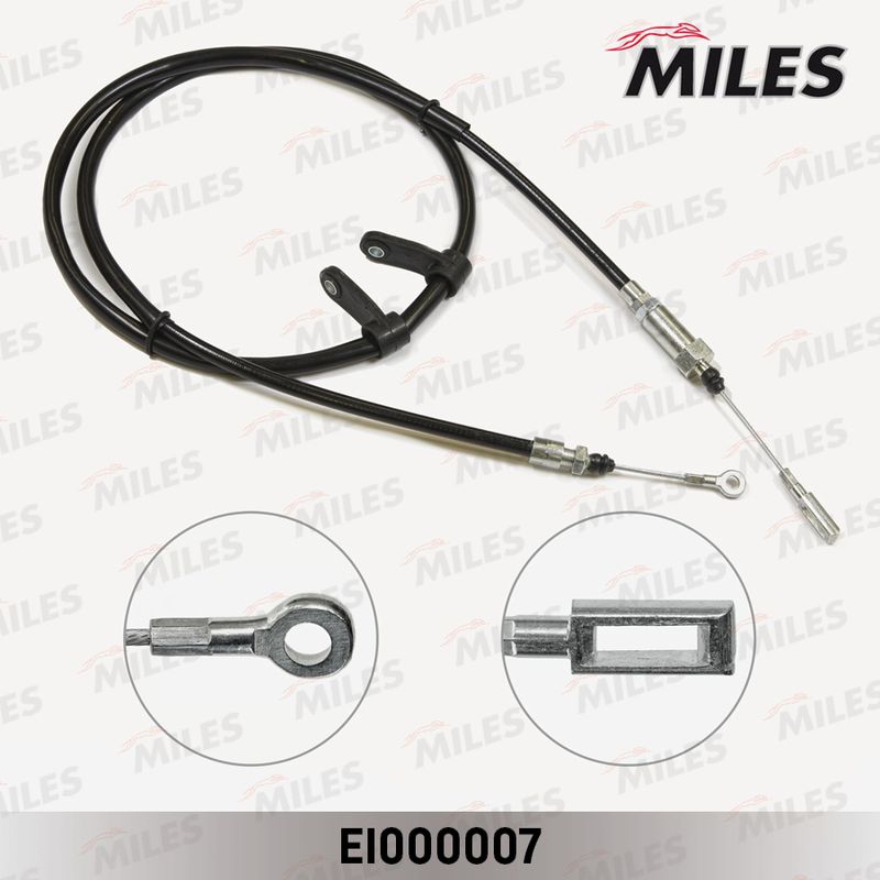 Тросик, cтояночный тормоз MILES EI000007
