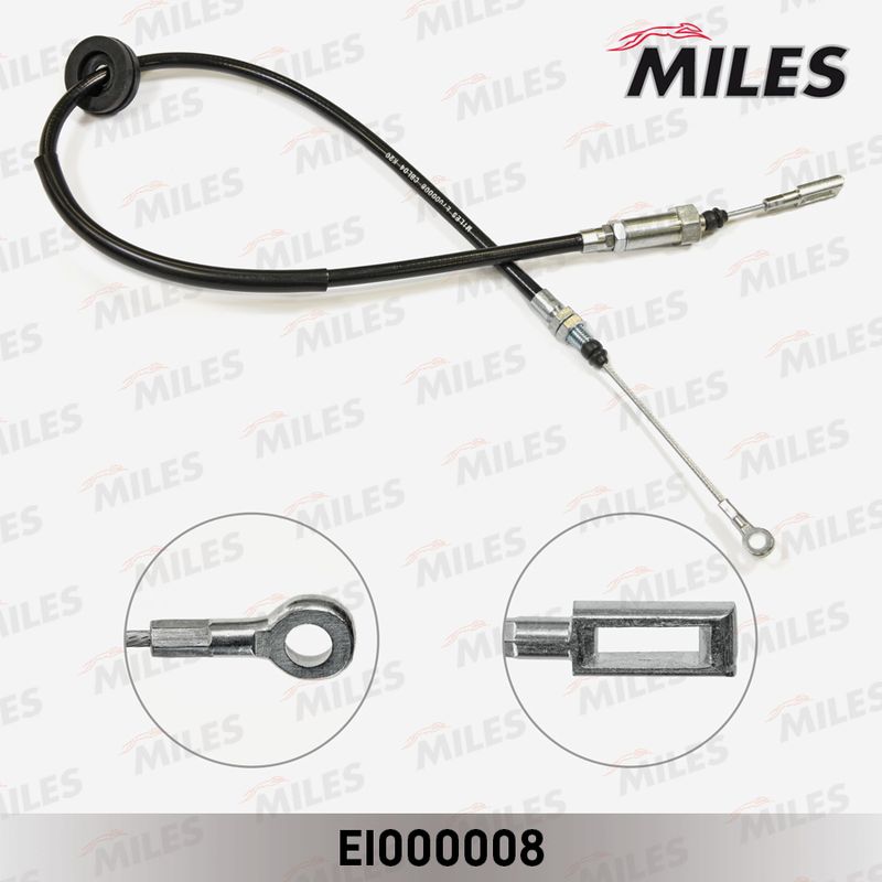 Тросик, cтояночный тормоз MILES EI000008