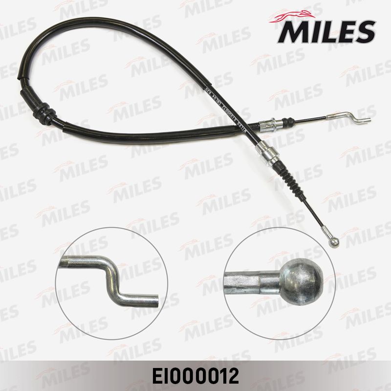 Тросик, cтояночный тормоз MILES EI000012