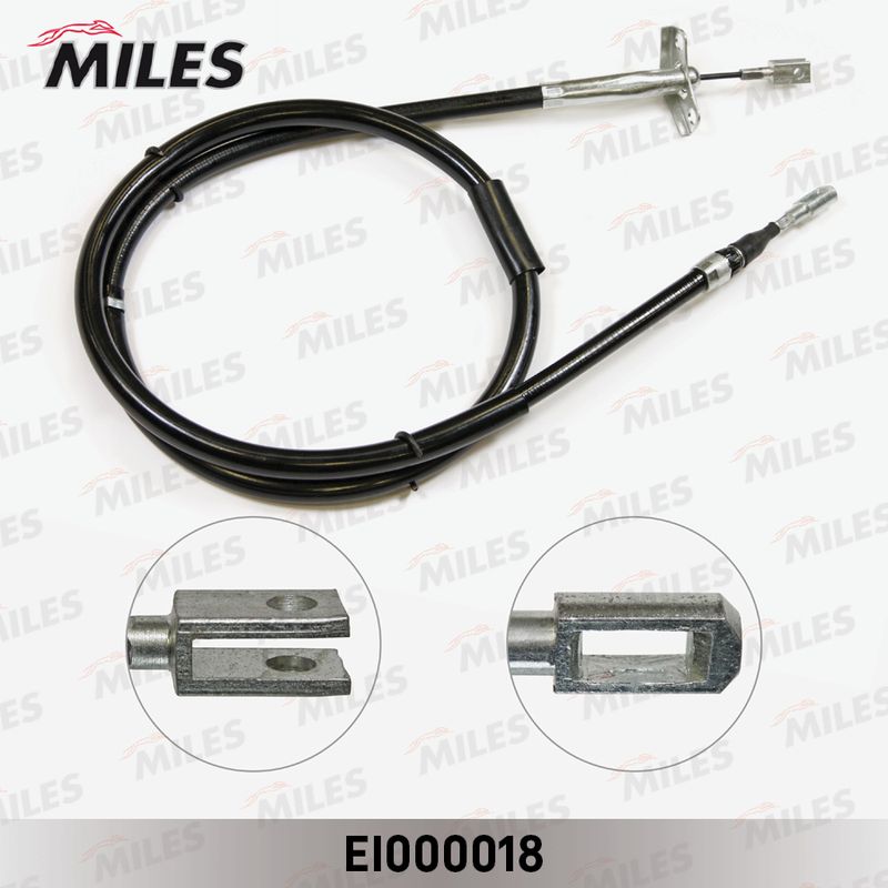 Тросик, cтояночный тормоз MILES EI000018