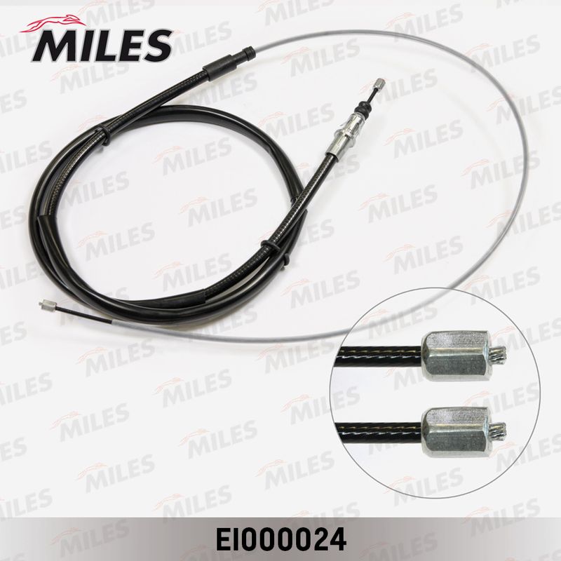 Тросик, cтояночный тормоз MILES EI000024