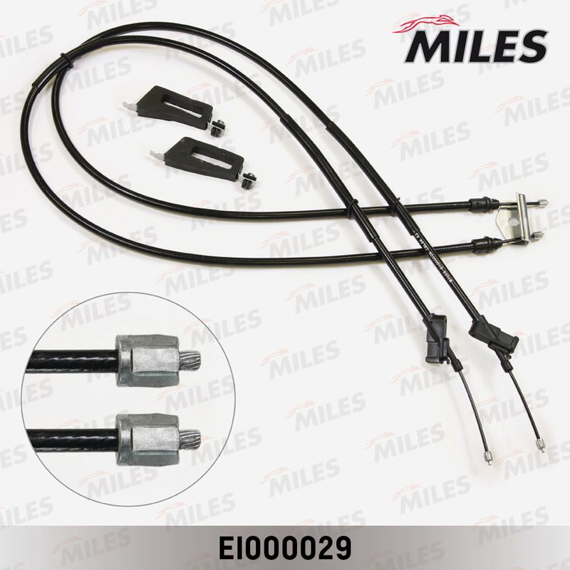 Тросик, cтояночный тормоз MILES EI000029
