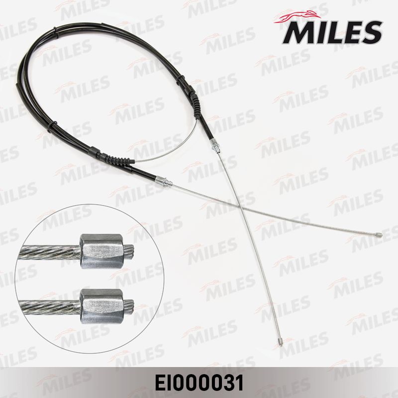 Тросик, cтояночный тормоз MILES EI000031