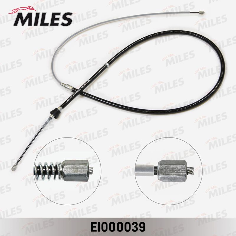 Тросик, cтояночный тормоз MILES EI000039