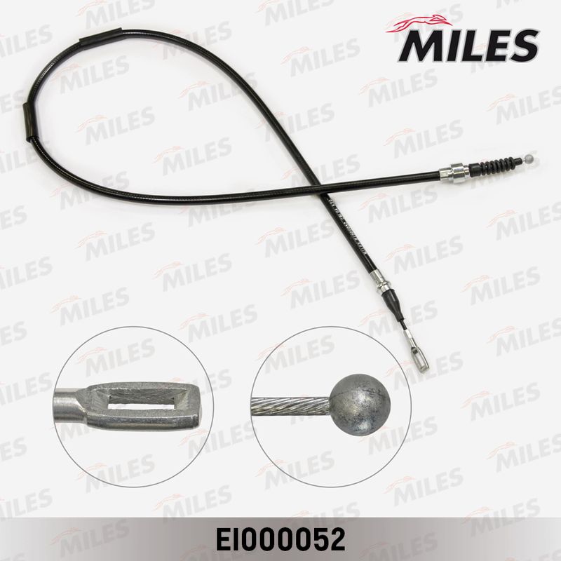 Тросик, cтояночный тормоз MILES EI000052