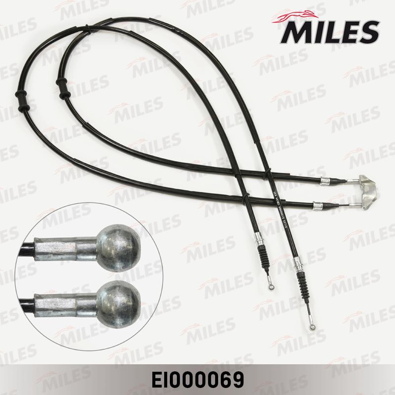 Тросик, cтояночный тормоз MILES EI000069