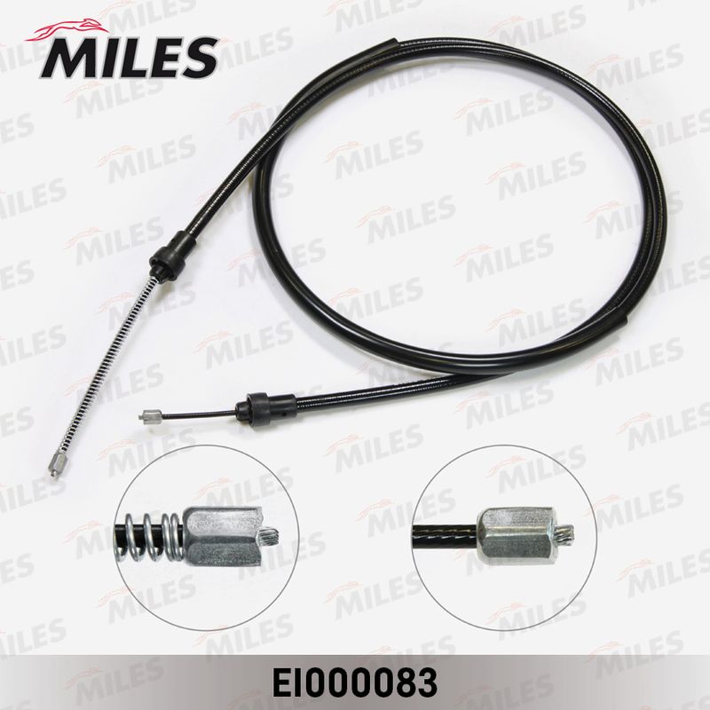 Тросик, cтояночный тормоз MILES EI000083