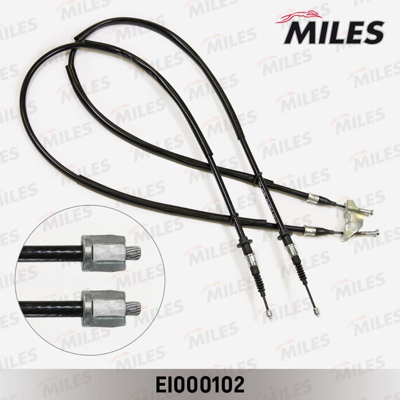 Тросик, cтояночный тормоз MILES EI000102