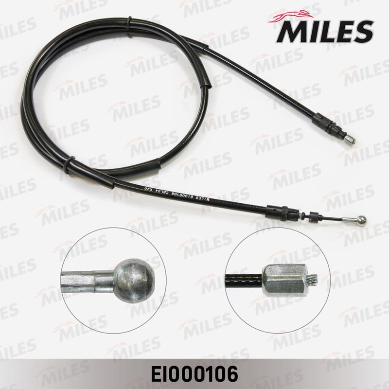 Тросик, cтояночный тормоз MILES EI000106