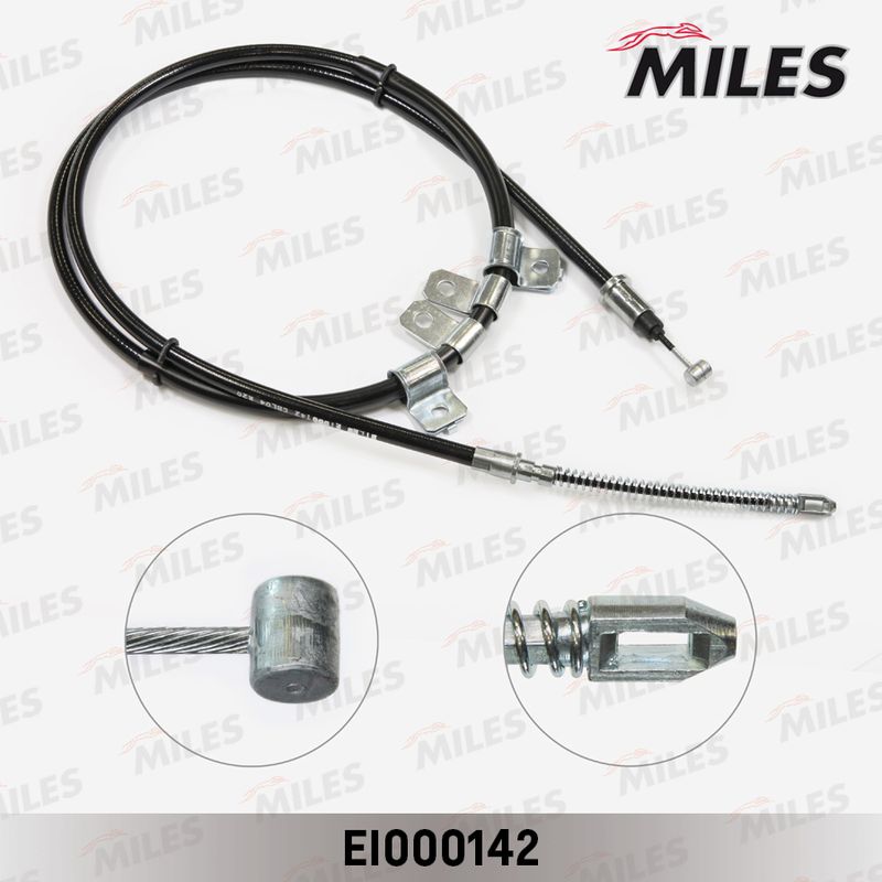 Тросик, cтояночный тормоз MILES EI000142