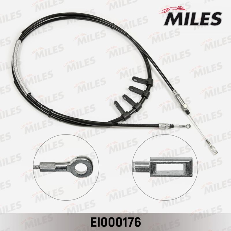 Тросик, cтояночный тормоз MILES EI000176
