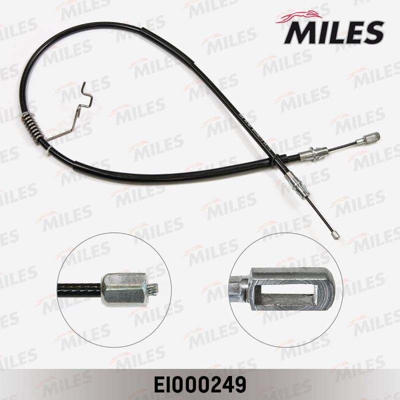 Тросик, cтояночный тормоз MILES EI000249