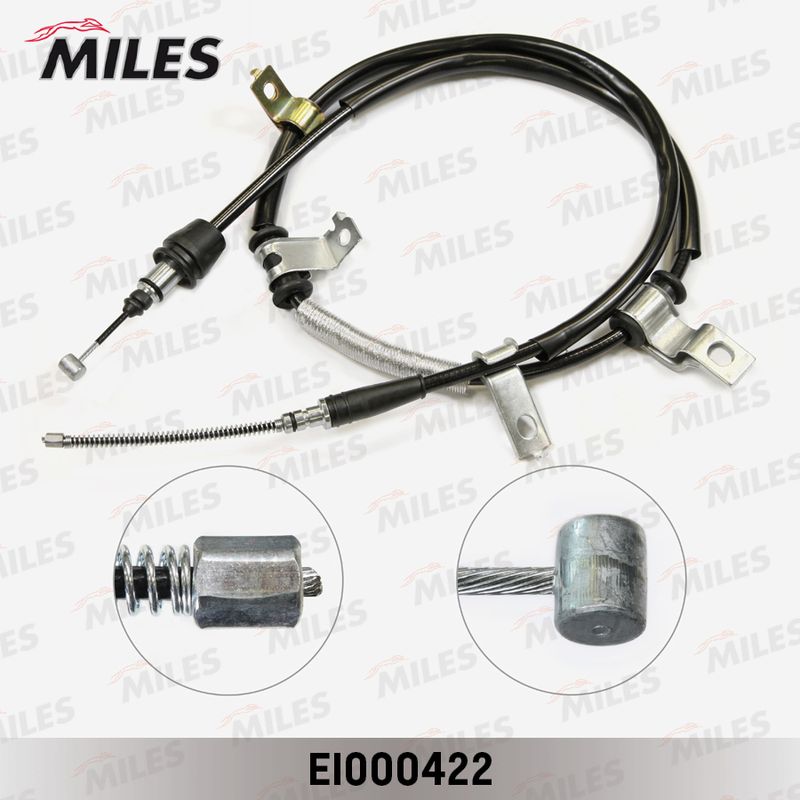 Тросик, cтояночный тормоз MILES EI000422