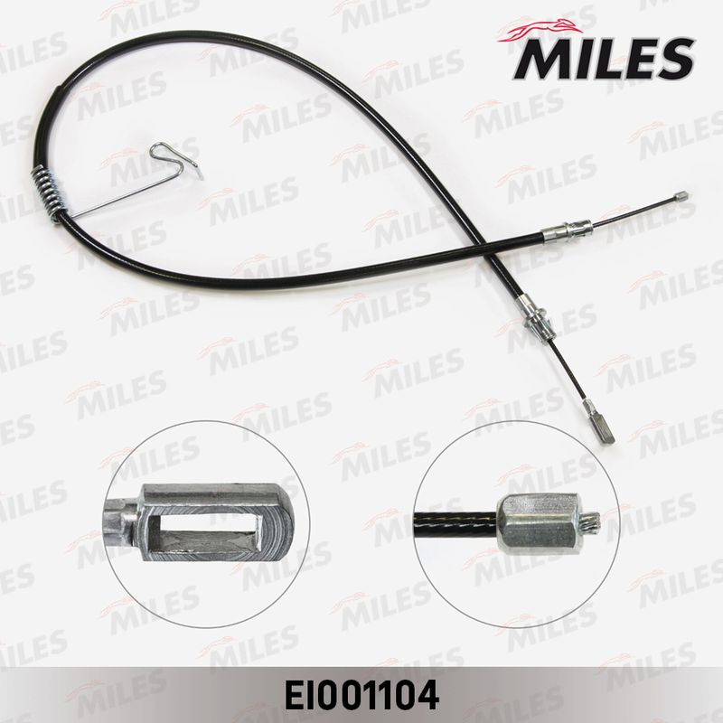 Тросик, cтояночный тормоз MILES EI001104