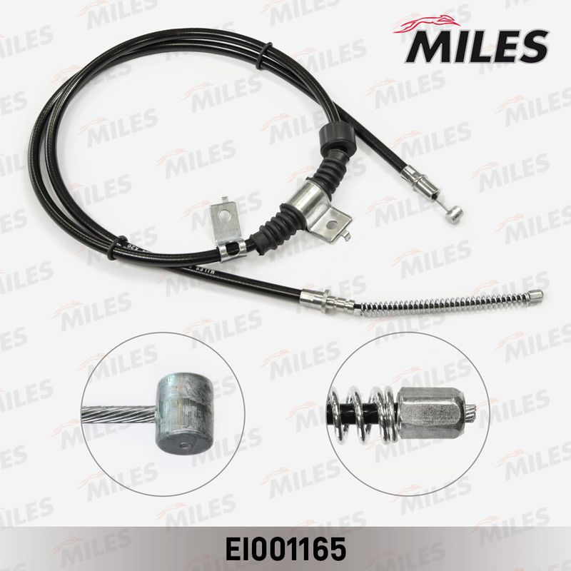 Тросик, cтояночный тормоз MILES EI001165