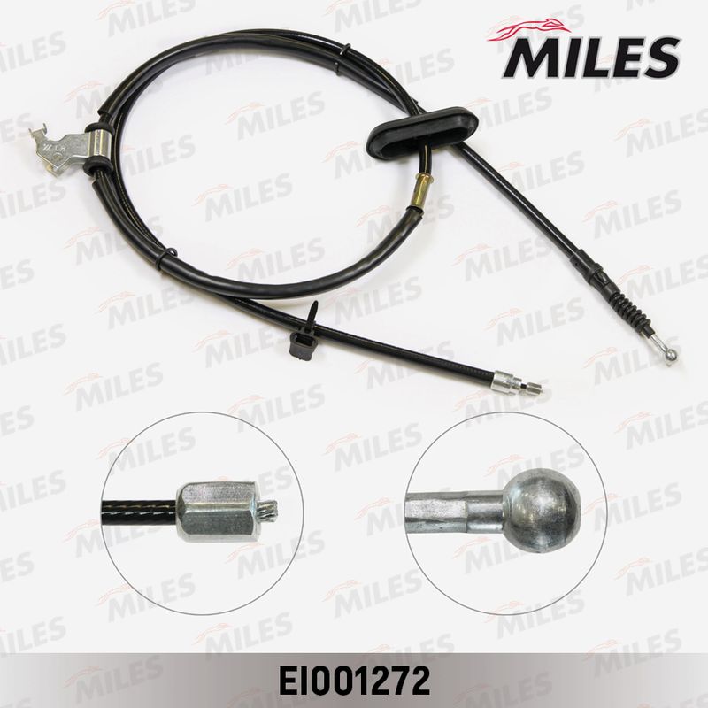 Тросик, cтояночный тормоз MILES EI001272
