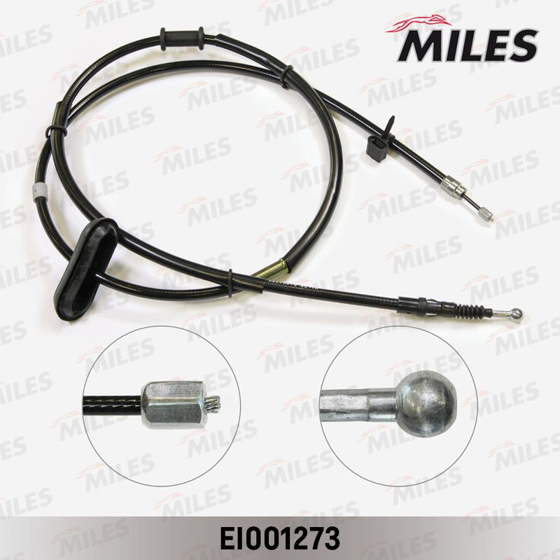 Тросик, cтояночный тормоз MILES EI001273