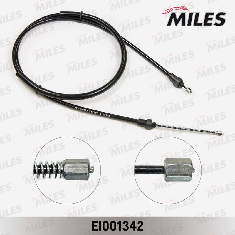 Тросик, cтояночный тормоз MILES EI001342